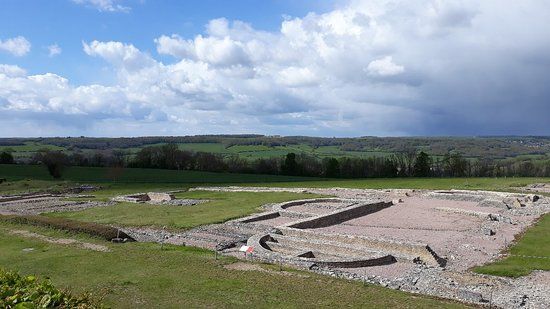 le site archéologique d'Alise-Sainte-Reine