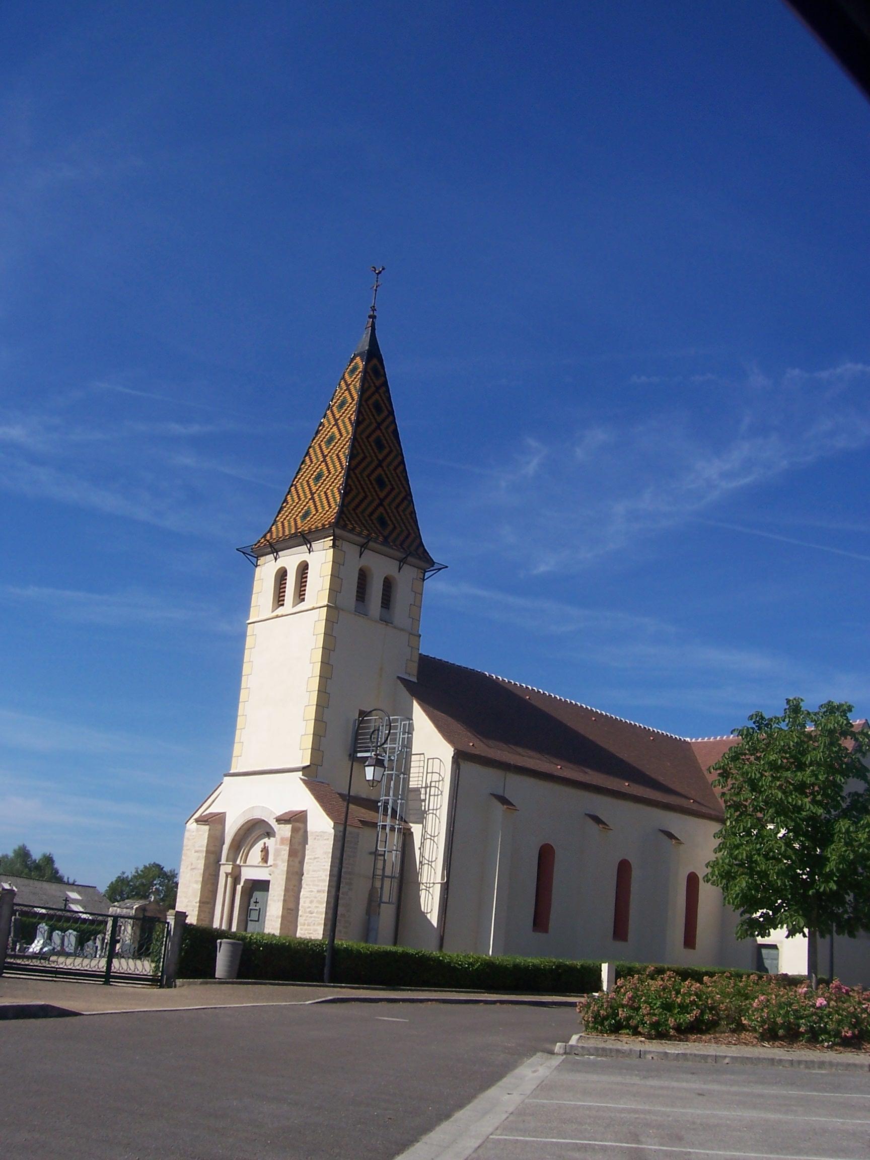 église Saint-Vincent de Saint-Vincent-en-Bresse