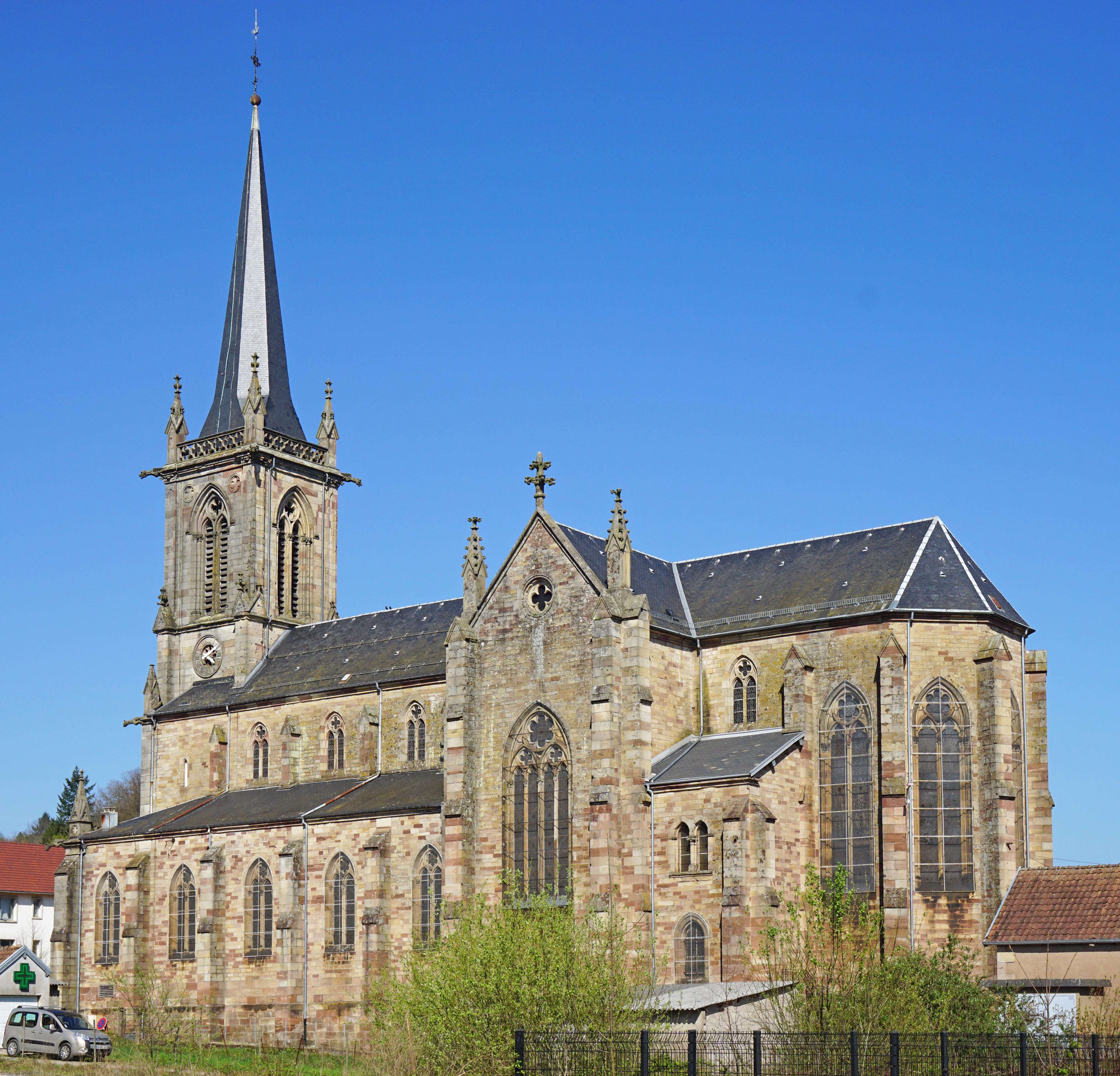 l'église Notre-Dame-du-Bas de Ronchamp